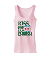 Kiss Me I'm Chirish Womens Petite Tank Top by TooLoud-Clothing-TooLoud-SoftPink-X-Small-Davson Sales