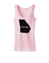 Georgia - United States Shape Womens Tank Top by TooLoud-Womens Tank Tops-TooLoud-SoftPink-X-Small-Davson Sales