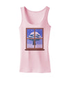 Frosty Window Design Womens Tank Top-Womens Tank Tops-TooLoud-SoftPink-X-Small-Davson Sales