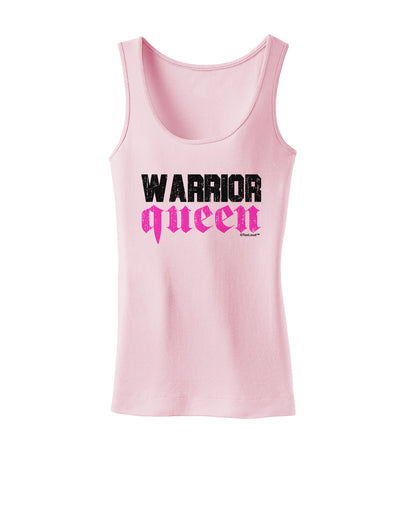 Warrior Queen Pink Script Womens Tank Top-Womens Tank Tops-TooLoud-SoftPink-X-Small-Davson Sales