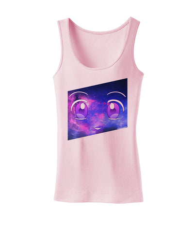 Cute Cosmic Eyes Womens Petite Tank Top-TooLoud-SoftPink-X-Small-Davson Sales