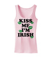 Kiss Me I'm Irish - Green Kisses Womens Tank Top by TooLoud-Womens Tank Tops-TooLoud-SoftPink-X-Small-Davson Sales