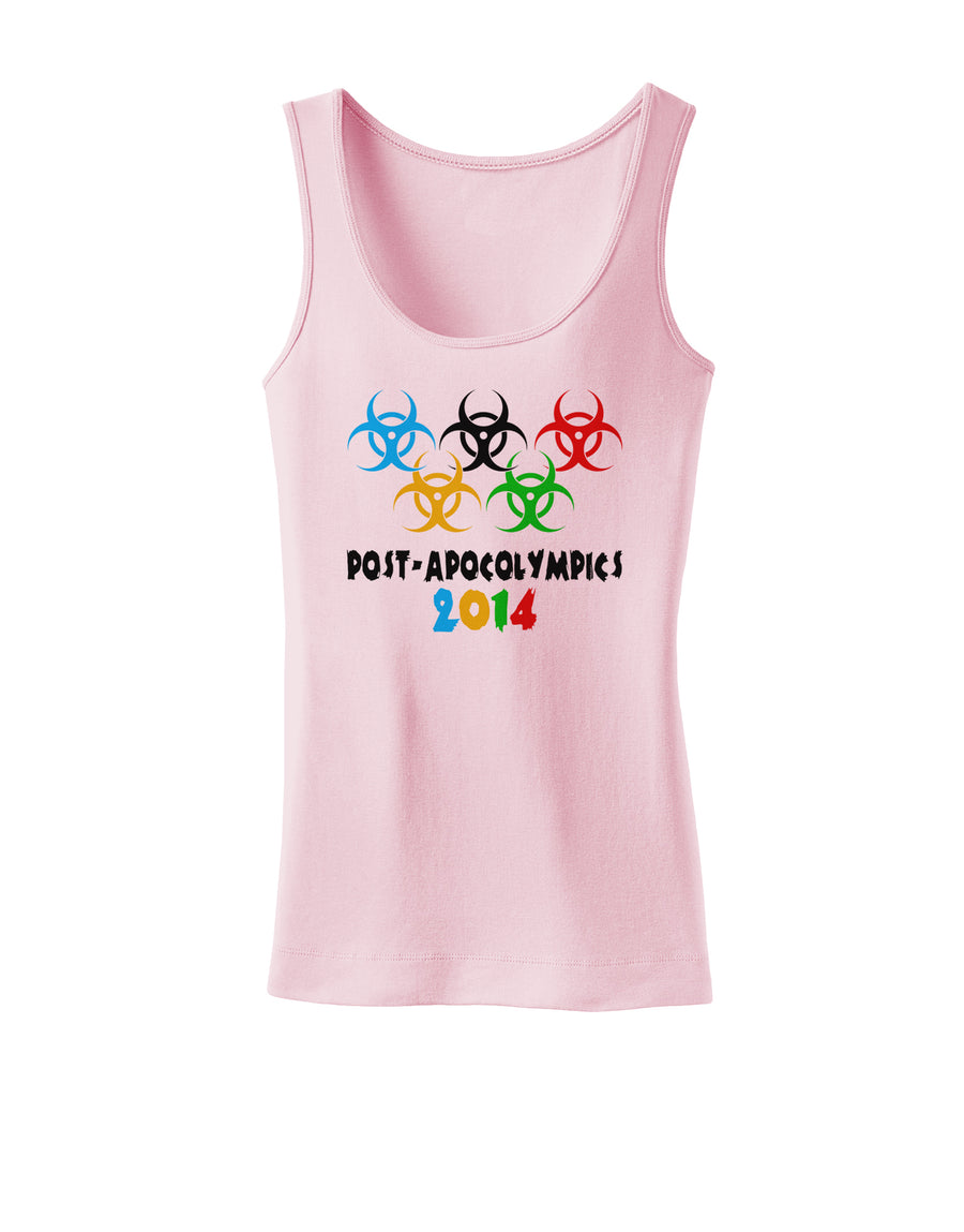 Post-Apocolympics 2014 - Zombie Womens Tank Top-Womens Tank Tops-TooLoud-White-X-Small-Davson Sales