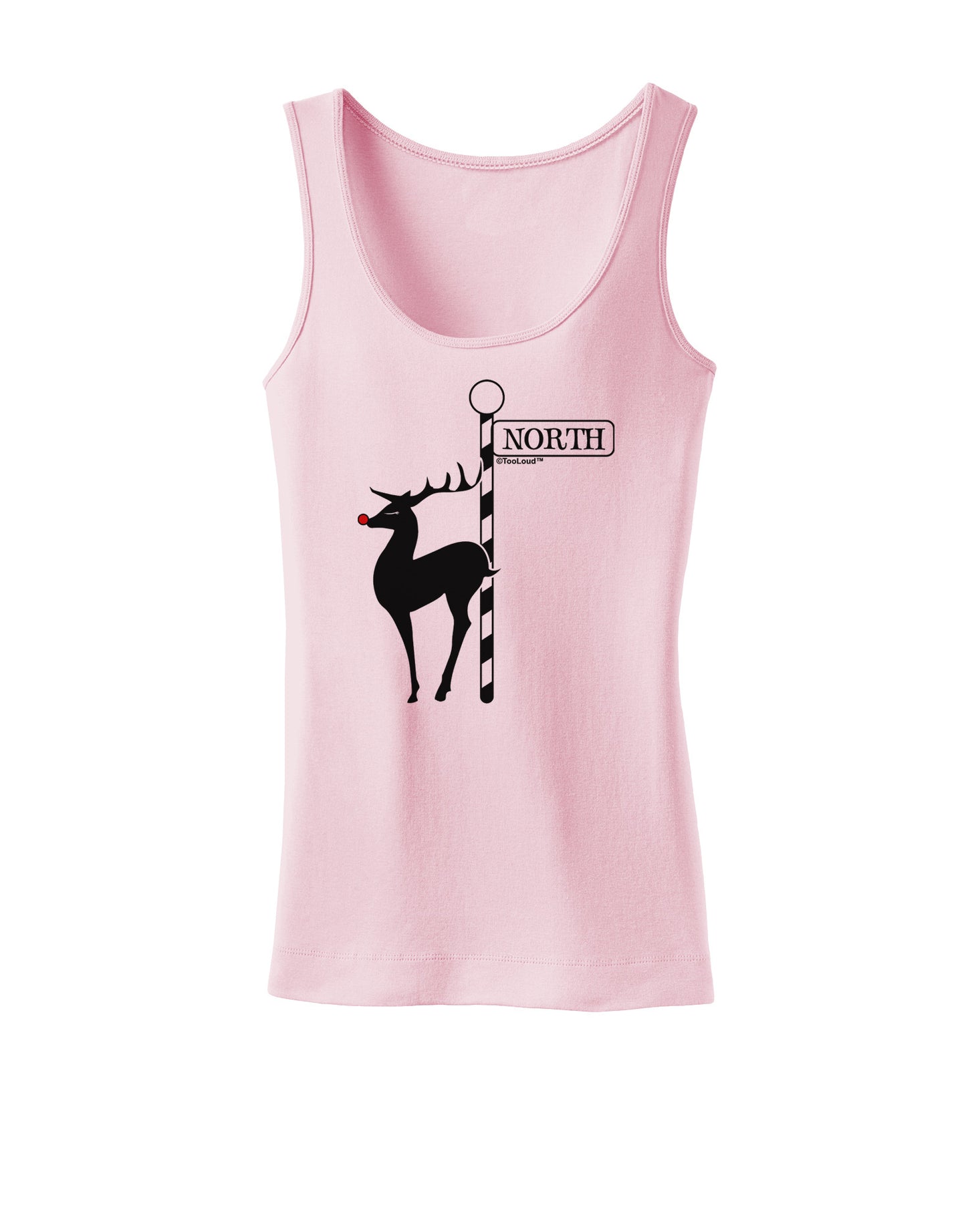 Rudolf the Ratchet Reindeer Womens Tank Top-Womens Tank Tops-TooLoud-SoftPink-X-Small-Davson Sales