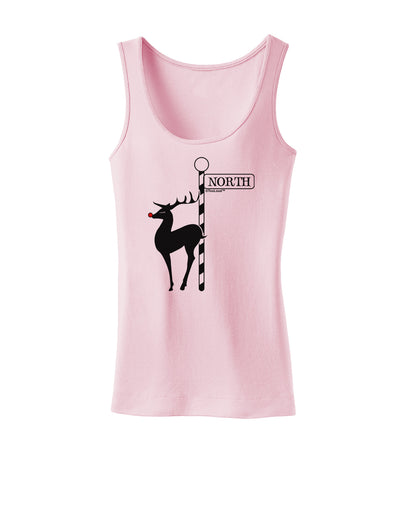 Rudolf the Ratchet Reindeer Womens Tank Top-Womens Tank Tops-TooLoud-SoftPink-X-Small-Davson Sales