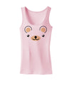 Kyu-T Ears - Beartholomew Teddy Bear Womens Tank Top-Womens Tank Tops-TooLoud-SoftPink-X-Small-Davson Sales