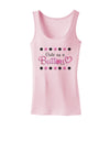 Cute As A Button Womens Petite Tank Top-TooLoud-SoftPink-X-Small-Davson Sales