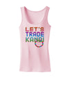 Let's Trade Kandi Womens Tank Top-Womens Tank Tops-TooLoud-SoftPink-X-Small-Davson Sales