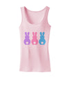 Three Easter Bunnies - Pastels Womens Tank Top by TooLoud-Womens Tank Tops-TooLoud-SoftPink-X-Small-Davson Sales