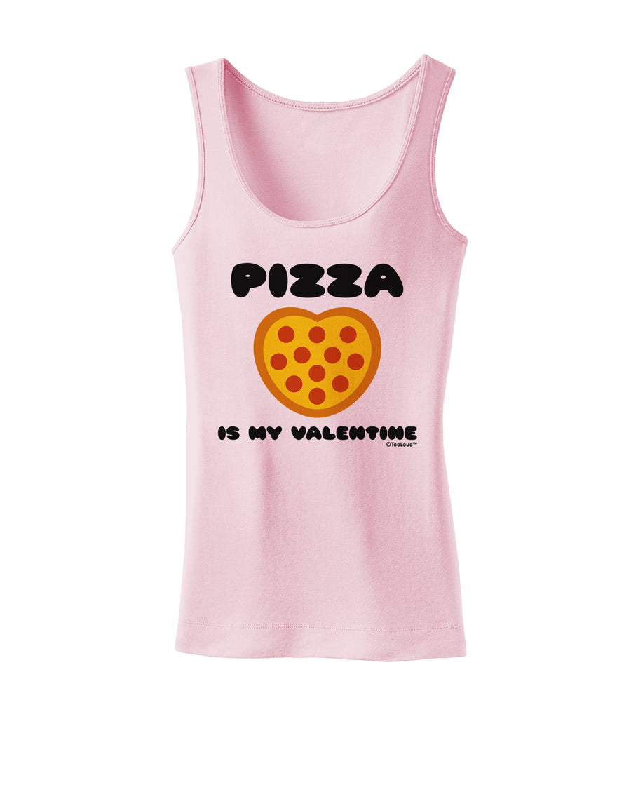 Pizza Is My Valentine Womens Tank Top by TooLoud-Womens Tank Tops-TooLoud-White-X-Small-Davson Sales