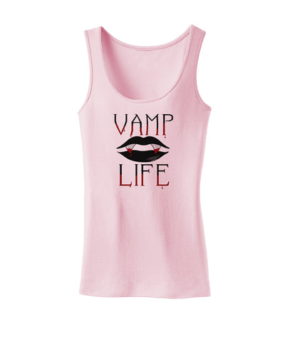 TooLoud Vamp Life Womens Tank Top-Womens Tank Tops-TooLoud-SoftPink-X-Small-Davson Sales