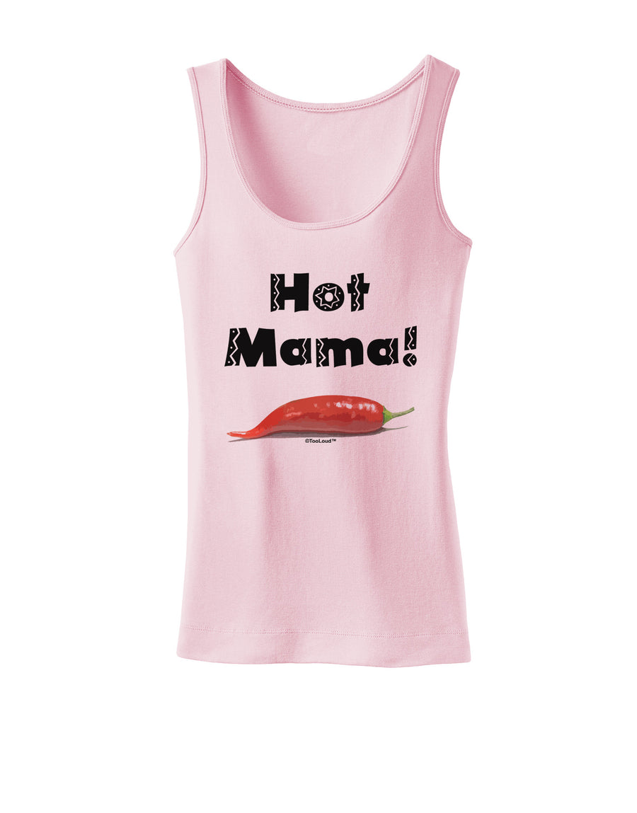 Hot Mama Chili Pepper Womens Tank Top-Womens Tank Tops-TooLoud-White-X-Small-Davson Sales