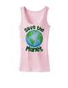 Save the Planet - Earth Womens Tank Top-Womens Tank Tops-TooLoud-SoftPink-X-Small-Davson Sales