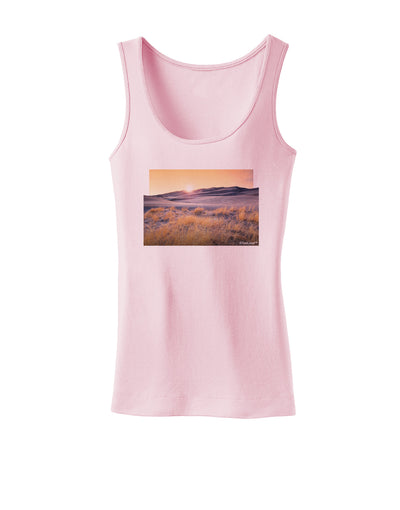 Colorado Sand Dunes Cutout Womens Tank Top-Womens Tank Tops-TooLoud-SoftPink-X-Small-Davson Sales