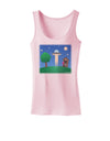 UFO Stopping At an Out-house Womens Tank Top by TooLoud-Womens Tank Tops-TooLoud-SoftPink-X-Small-Davson Sales