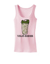 Vegan Badass Bottle Print Womens Petite Tank Top-Womens Tank Tops-TooLoud-SoftPink-X-Small-Davson Sales