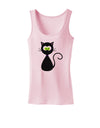 Black Cat Halloween Womens Tank Top-Womens Tank Tops-TooLoud-SoftPink-X-Small-Davson Sales