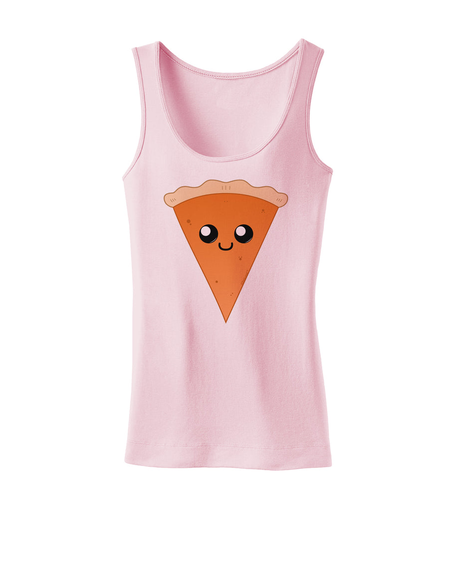 Cute Pie Slice - Thanksgiving Womens Tank Top-Womens Tank Tops-TooLoud-White-X-Small-Davson Sales