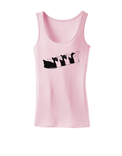 Six Geese A laying Womens Tank Top-Womens Tank Tops-TooLoud-SoftPink-X-Small-Davson Sales