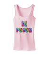 Be Proud Gay Pride - Rainbow Hearts Womens Tank Top by TooLoud-Womens Tank Tops-TooLoud-SoftPink-X-Small-Davson Sales