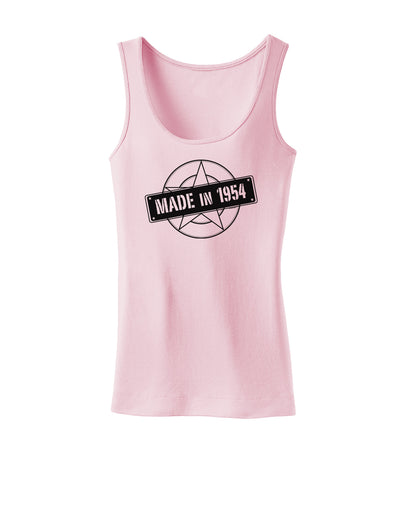 Made In Birth Year 1954 Womens Tank Top-Womens Tank Tops-TooLoud-SoftPink-X-Small-Davson Sales