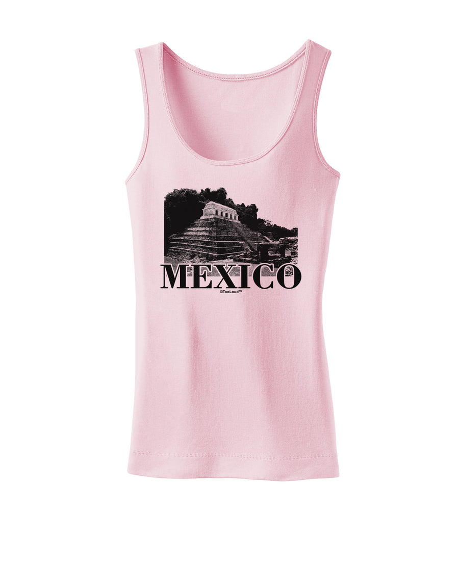 Mexico - Temple No 2 Womens Tank Top-Womens Tank Tops-TooLoud-White-X-Small-Davson Sales