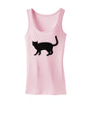 Cat Silhouette Design Womens Tank Top by TooLoud-Womens Tank Tops-TooLoud-SoftPink-X-Small-Davson Sales