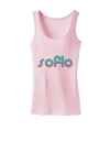 SoFlo - South Beach Style Design Womens Tank Top by TooLoud-Womens Tank Tops-TooLoud-SoftPink-X-Small-Davson Sales