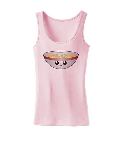 Cute Miso Soup Bowl Womens Tank Top by TooLoud-Womens Tank Tops-TooLoud-SoftPink-X-Small-Davson Sales