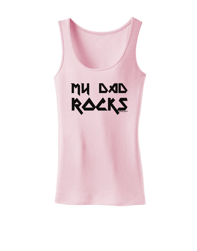 My Dad Rocks Womens Tank Top by TooLoud-Womens Tank Tops-TooLoud-SoftPink-X-Small-Davson Sales