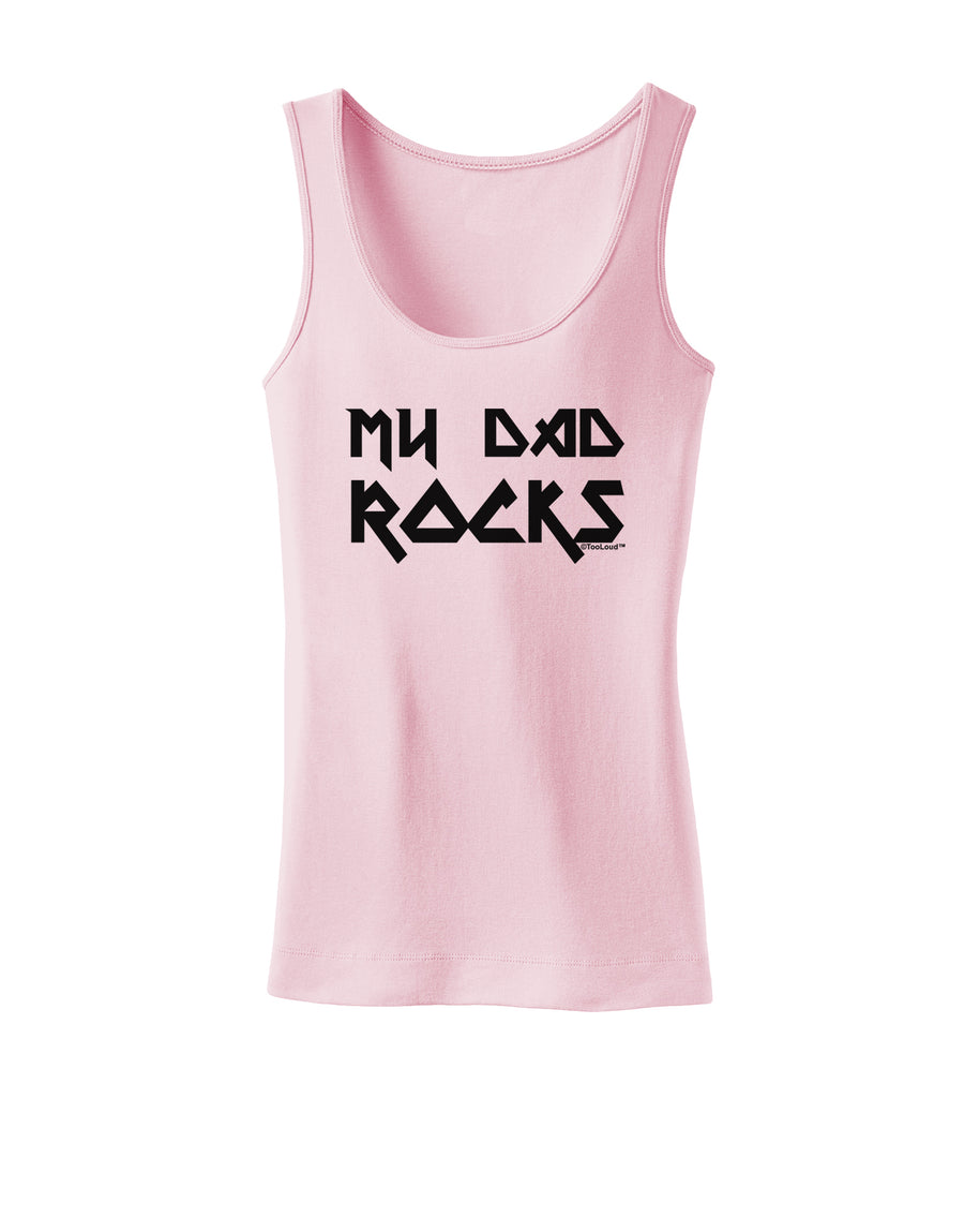 My Dad Rocks Womens Tank Top by TooLoud-Womens Tank Tops-TooLoud-White-X-Small-Davson Sales