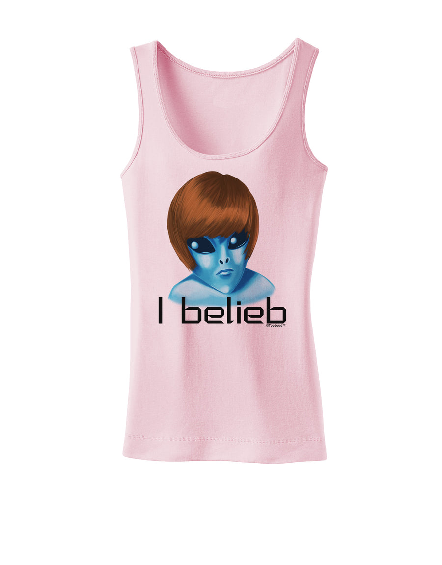 Extraterrestial - I Belieb Womens Tank Top by TooLoud-Womens Tank Tops-TooLoud-White-X-Small-Davson Sales