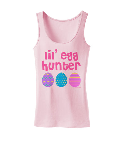 Lil' Egg Hunter - Easter - Pink Womens Tank Top by TooLoud-Womens Tank Tops-TooLoud-SoftPink-X-Small-Davson Sales