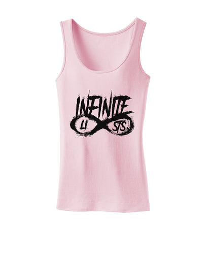 Infinite Lists Womens Petite Tank Top by TooLoud-TooLoud-SoftPink-X-Small-Davson Sales