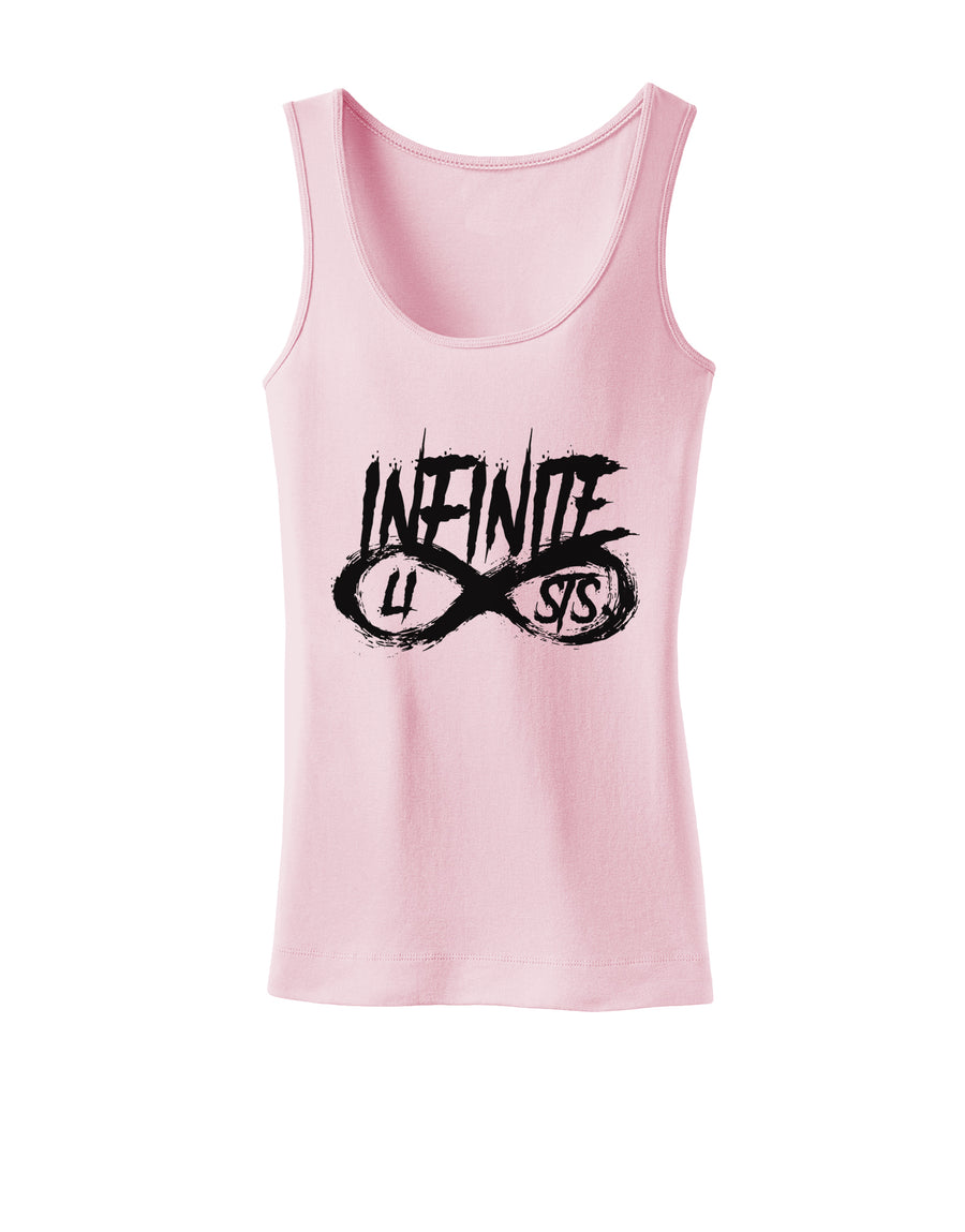 Infinite Lists Womens Petite Tank Top by TooLoud-TooLoud-White-X-Small-Davson Sales
