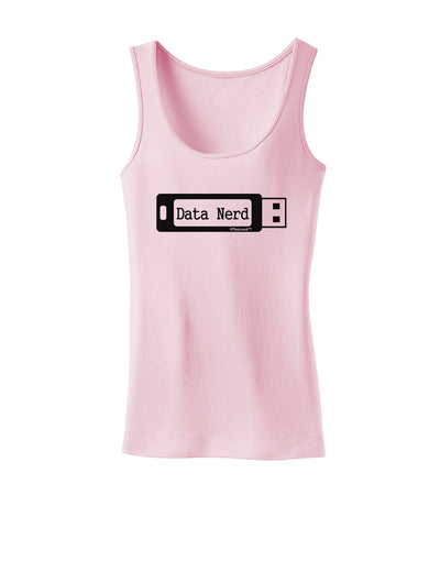 Data Nerd USB Womens Tank Top by TooLoud-Womens Tank Tops-TooLoud-SoftPink-X-Small-Davson Sales