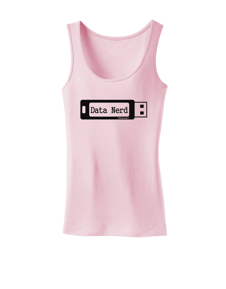 Data Nerd USB Womens Tank Top by TooLoud-Womens Tank Tops-TooLoud-White-X-Small-Davson Sales