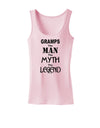 Gramps The Man The Myth The Legend Womens Petite Tank Top by TooLoud-TooLoud-SoftPink-X-Small-Davson Sales