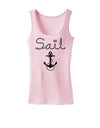 Sail Nautical Sailor Boating Womens Tank Top-Womens Tank Tops-TooLoud-SoftPink-X-Small-Davson Sales