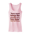 Emerson Sunset Quote Womens Petite Tank Top-Womens Tank Tops-TooLoud-SoftPink-X-Small-Davson Sales