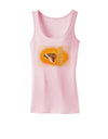 Watercolor Owl Moth Womens Petite Tank Top-TooLoud-SoftPink-X-Small-Davson Sales