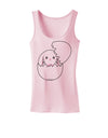 Cute Easter Bunny Hatching Womens Tank Top by TooLoud-Womens Tank Tops-TooLoud-SoftPink-X-Small-Davson Sales