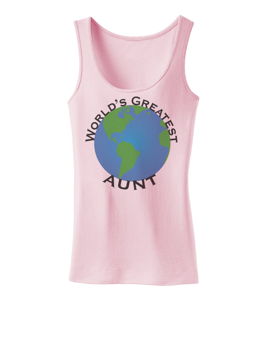 World's Greateest Aunt Womens Tank Top-Womens Tank Tops-TooLoud-White-X-Small-Davson Sales