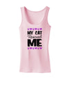 My Cat Rescued Me Womens Petite Tank Top-TooLoud-SoftPink-X-Small-Davson Sales