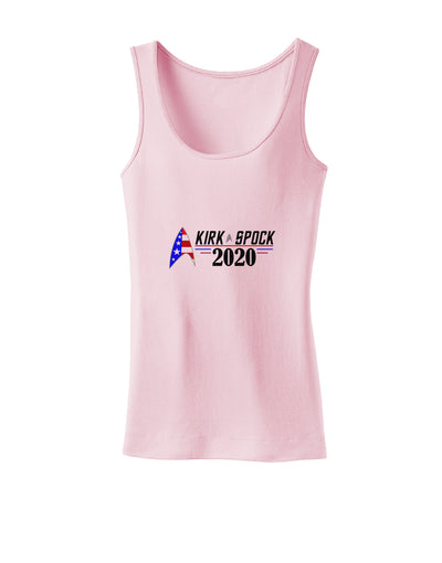 Kirk Spock 2020 Funny Womens Petite Tank Top by TooLoud-TooLoud-SoftPink-X-Small-Davson Sales