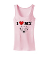 I Heart My - Cute Dalmatian Dog Womens Tank Top by TooLoud-Womens Tank Tops-TooLoud-SoftPink-X-Small-Davson Sales