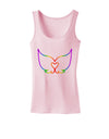 Cute Rainbow Angel Wings Heart Womens Tank Top-Womens Tank Tops-TooLoud-SoftPink-X-Small-Davson Sales