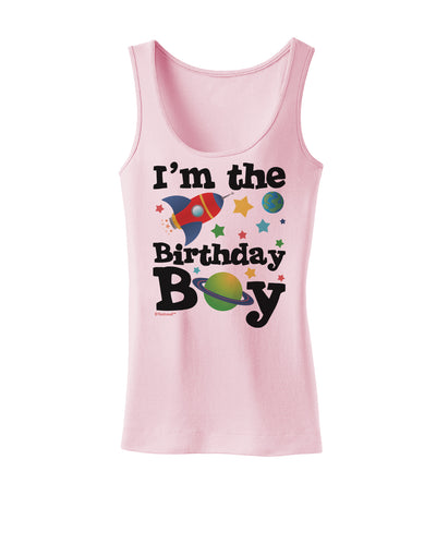 I'm the Birthday Boy - Outer Space Design Womens Tank Top by TooLoud-Womens Tank Tops-TooLoud-SoftPink-X-Small-Davson Sales