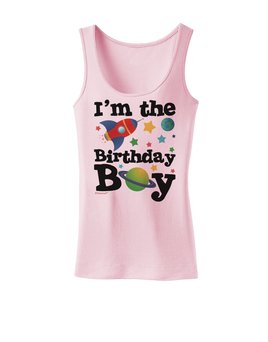 I'm the Birthday Boy - Outer Space Design Womens Tank Top by TooLoud-Womens Tank Tops-TooLoud-White-X-Small-Davson Sales