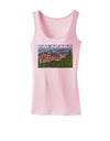 Colorado Mountains Forrest Text Womens Tank Top-Womens Tank Tops-TooLoud-SoftPink-X-Small-Davson Sales